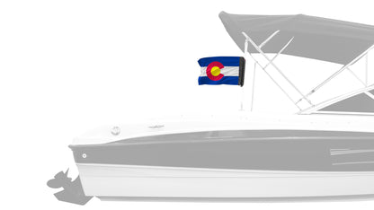 State Flag Colorado 12"x18" Forever Wave Flag