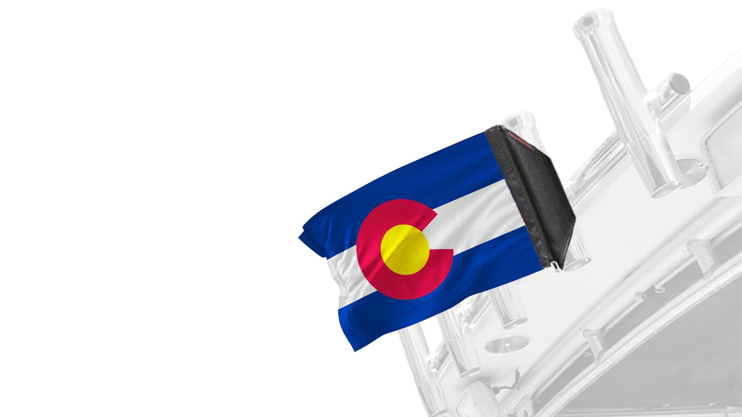 State Flag Colorado 12"x18" Forever Wave Flag