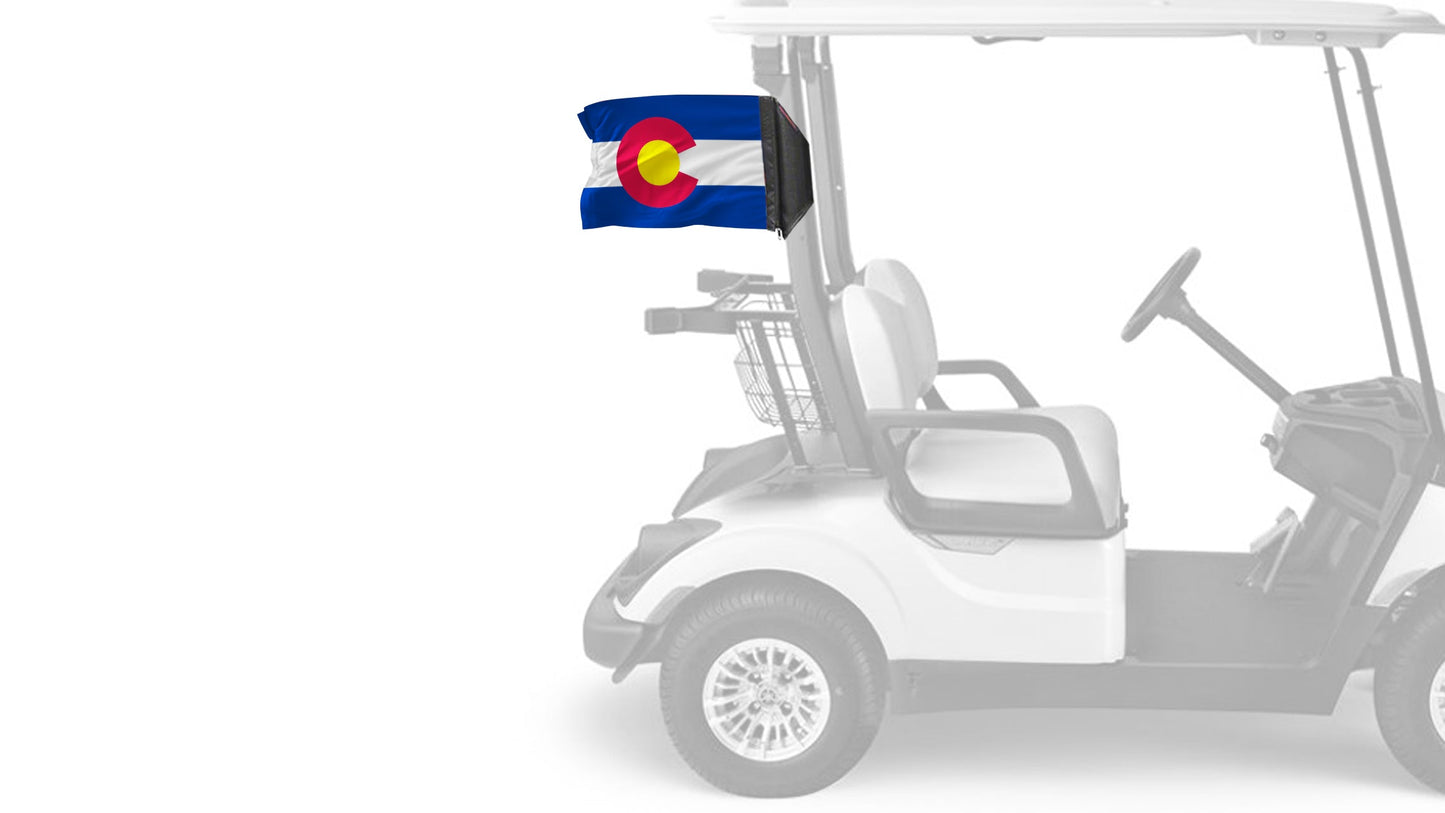 State Flag Colorado 12"x18" Forever Wave Flag