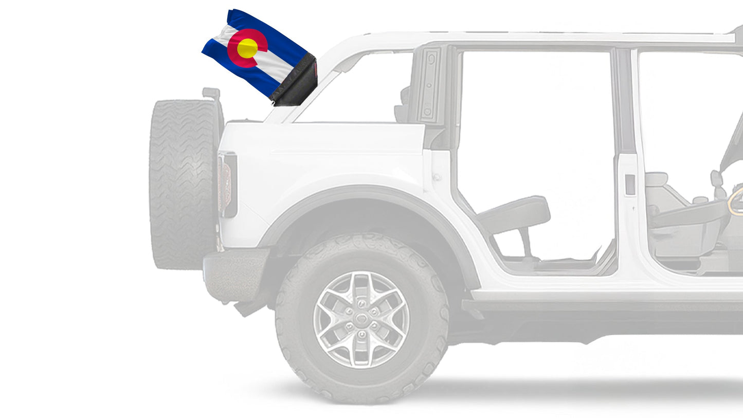 State Flag Colorado 12"x18" Forever Wave Flag