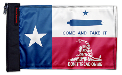 State Flag Texas Don't Tread 12"x18" Forever Wave Flag for Jeep Wrangler JKU 4-Door 2007-2018