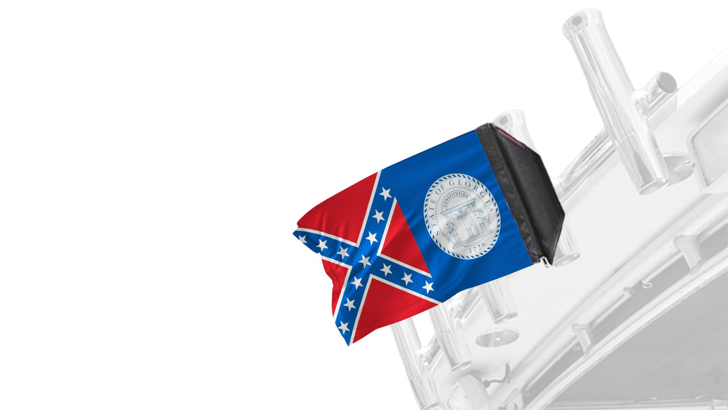 State Flag Georgia Old Style 12"x18" Forever Wave Flag