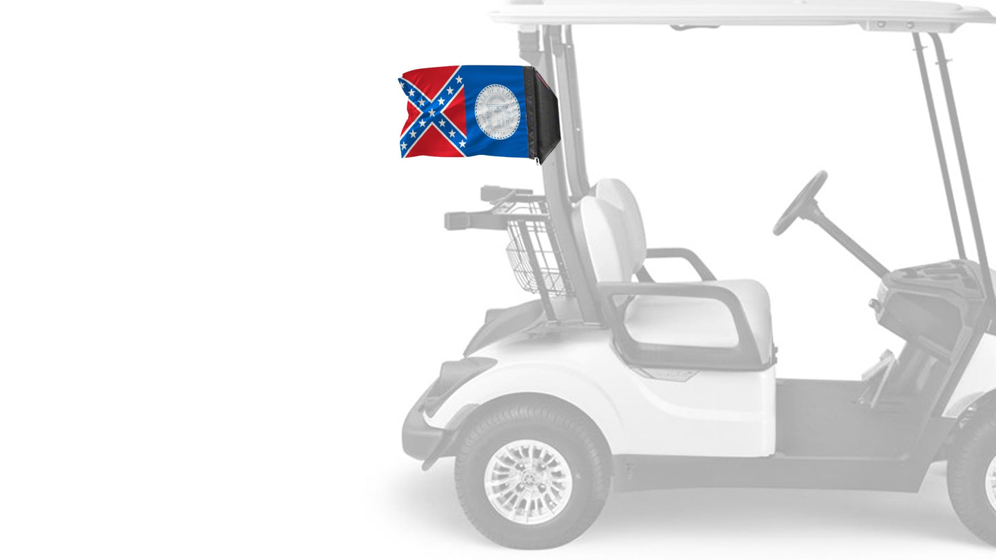 State Flag Georgia Old Style 12"x18" Forever Wave Flag