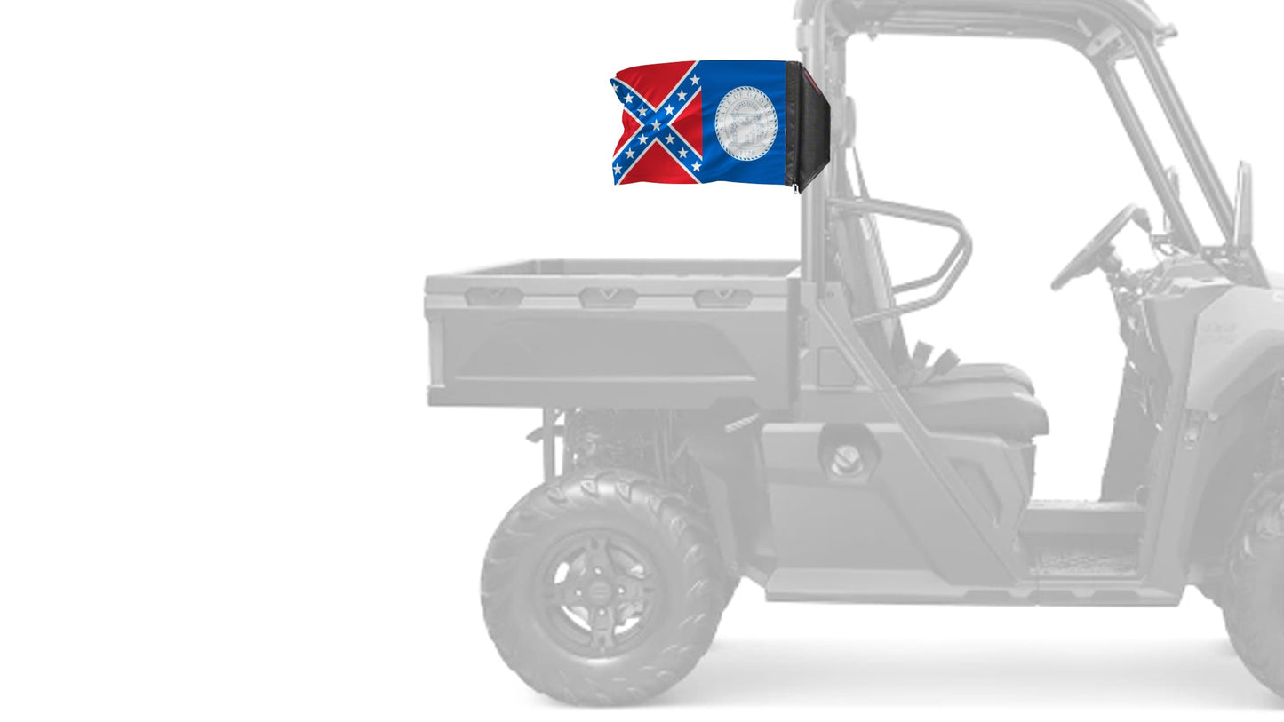State Flag Georgia Old Style 12"x18" Forever Wave Flag