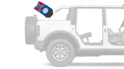 State Flag Georgia Old Style 12"x18" Forever Wave Flag