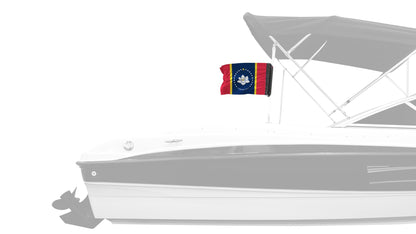 State Flag Mississippi Old Style 12"x18" Forever Wave Flag