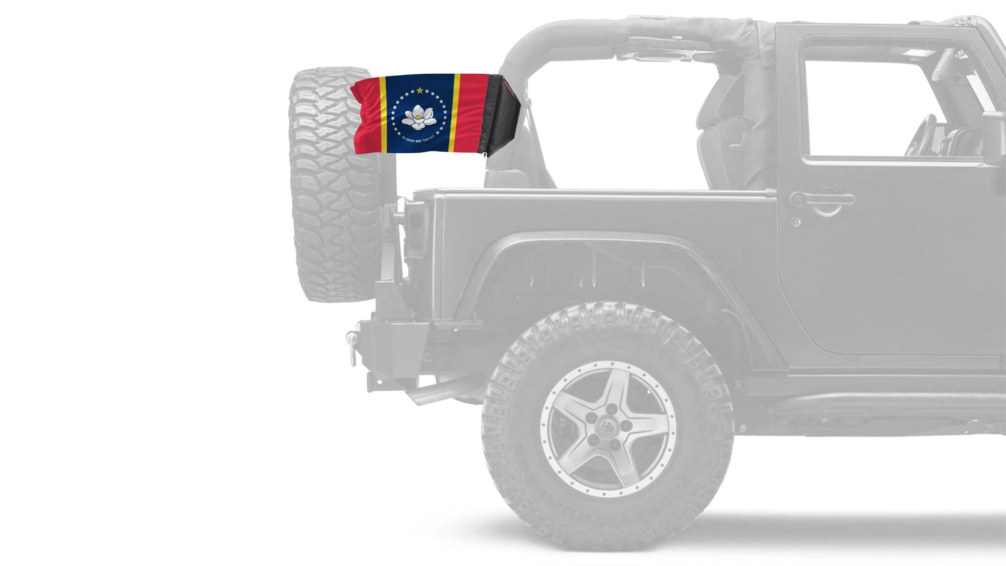 State Flag Mississippi Old Style 12"x18" Forever Wave Flag