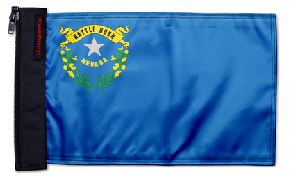 State Flag Nevada 12"x18" Forever Wave Flag for Jeep Wrangler JLU 4-Door 2018-Present