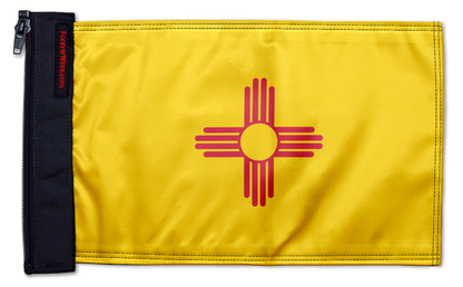 State Flag New Mexico 12"x18" Forever Wave Flag for Jeep Wrangler JLU 4-Door 2018-Present