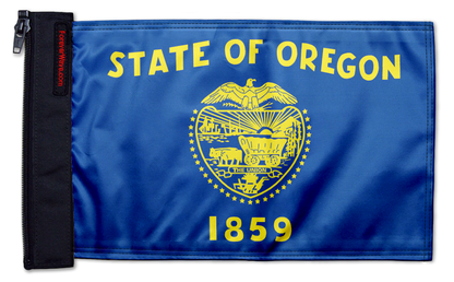 State Flag Oregon 12"x18" Forever Wave Flag