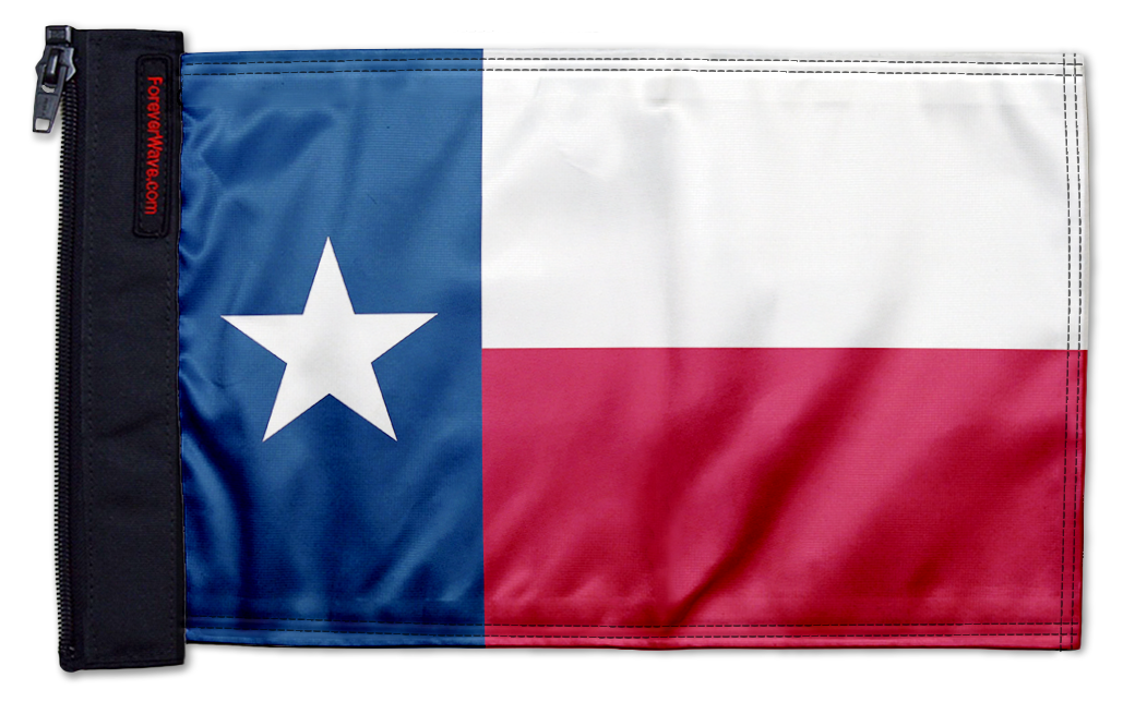 State Flag Texas 12"x18" Forever Wave Flag