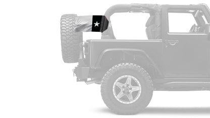 State Flag Texas Subdued 12"x18" Forever Wave Flag for Jeep Wrangler JLU 4-Door 2018-Present