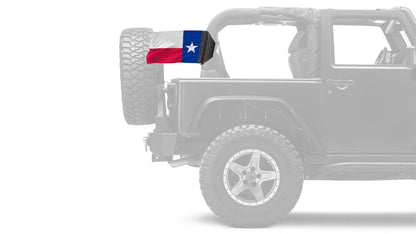 State Flag Texas 12"x18" Forever Wave Flag for Jeep Wrangler JLU 4-Door 2018-Present