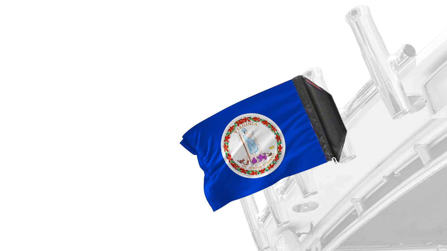 State Flag Virginia 12"x18" Forever Wave Flag