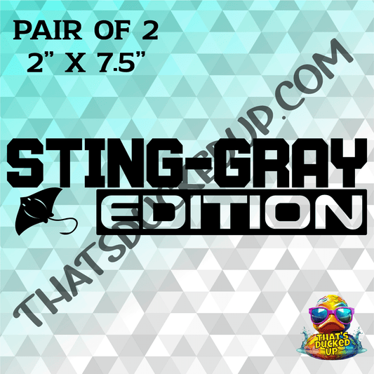 The Sting Gray Edition 2 Pack