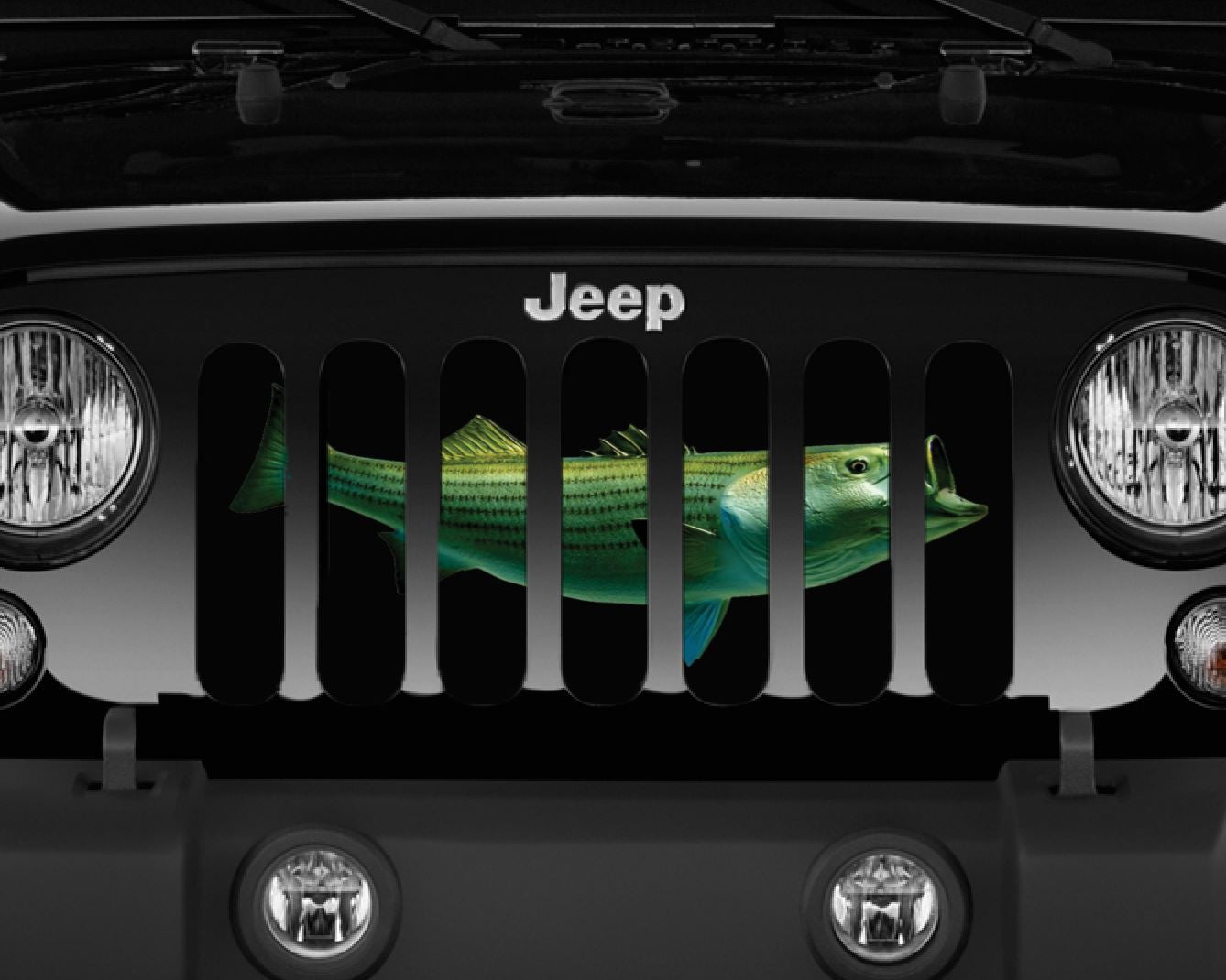 Striped Bass Grille Insert