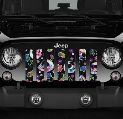 Sugar Skull Celebration Grille Insert