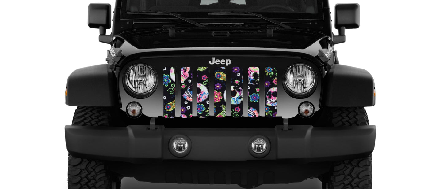 Sugar Skull Celebration Grille Insert