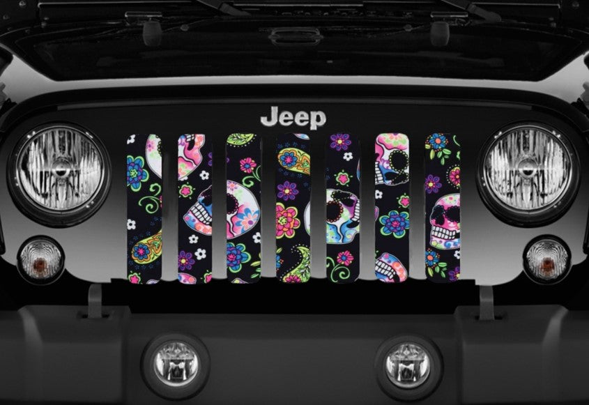 Sugar Skull Celebration Grille Insert