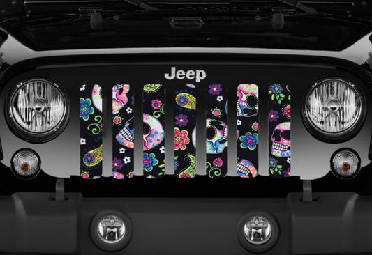 Sugar Skull Celebration Grille Insert