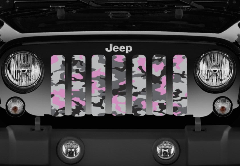 Tactical Pink Camo Grille Insert
