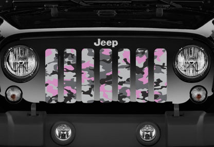 Tactical Pink Camo Grille Insert
