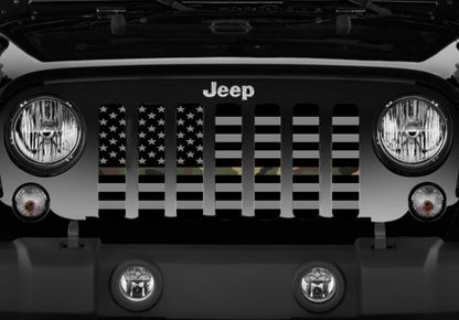 Tactical Woodland Stripe Grille Insert