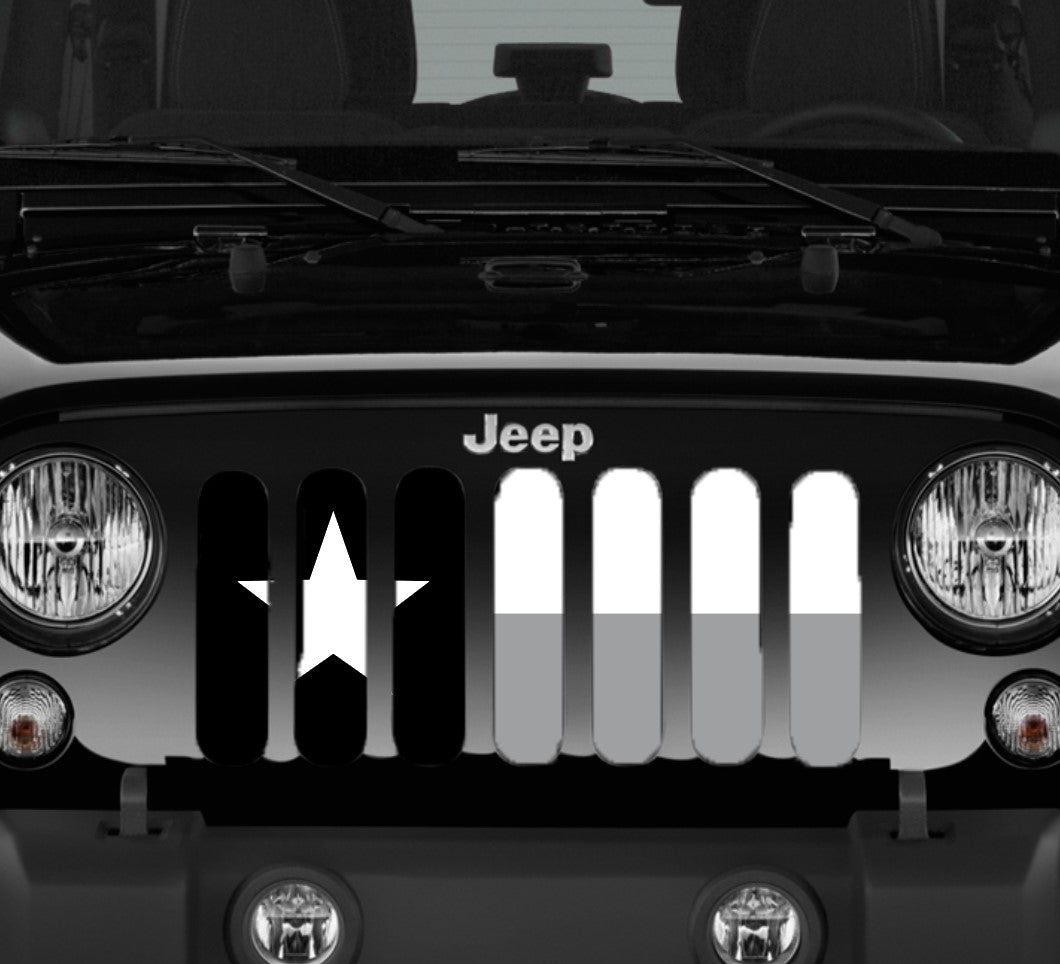 Texas Tactical State Flag Jeep Grille Insert