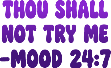 Purple Blend Thou Shall