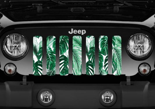 Tropical Leaves Grille Insert