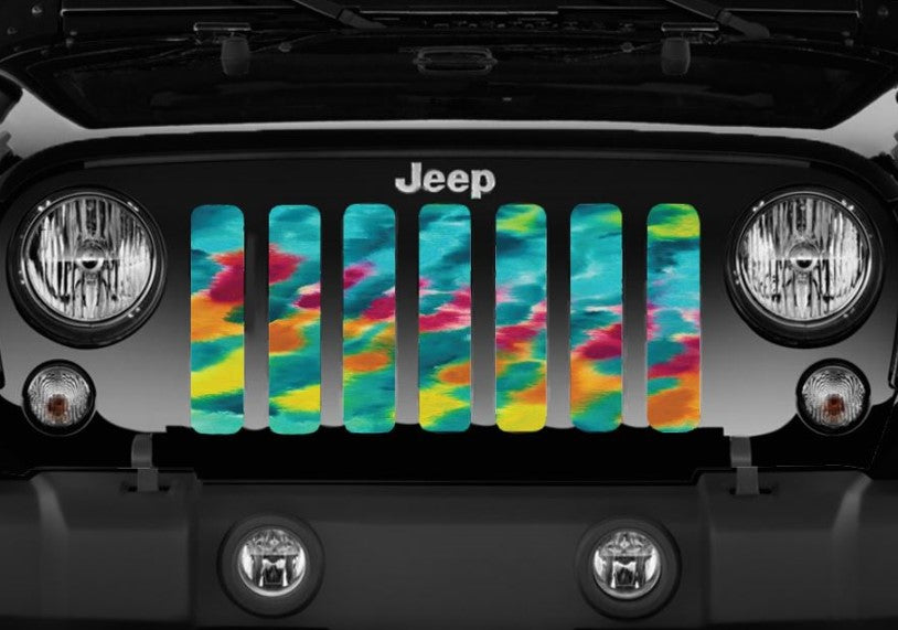 Tropical Tie Dye Grille Insert