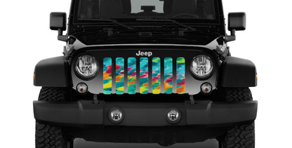 Tropical Tie Dye Grille Insert