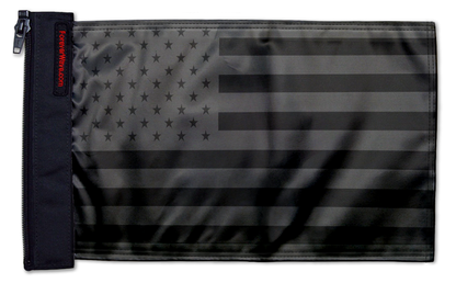 USA Black 12"x18" Forever Wave Flag for Jeep Wrangler TJ 1996-2006