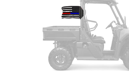 USA Subdued Thin Blue-Red Line 12"x18" Forever Wave Flag