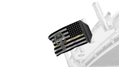 USA Subdued Thin Camo Line Infidel 12"x18" Forever Wave Flag