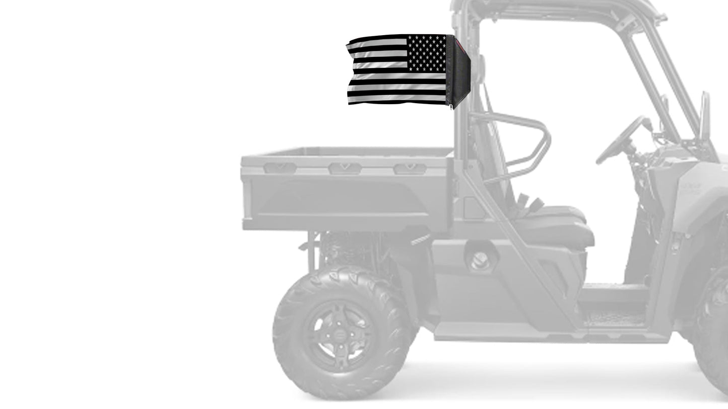 USA Subdued Tactical 12"x18" Forever Wave Flag