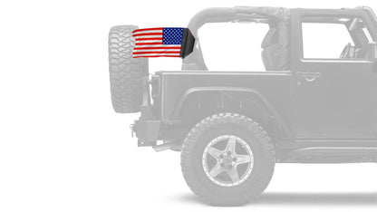USA Ol' Glory - The Stars and Stripes 12"x18" Forever Wave Flag for Jeep Wrangler LJ 2003-2006
