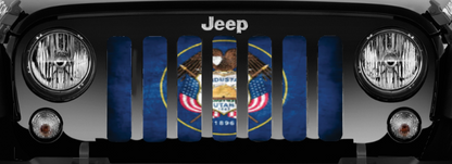 Utah Grunge State Flag Grille Insert