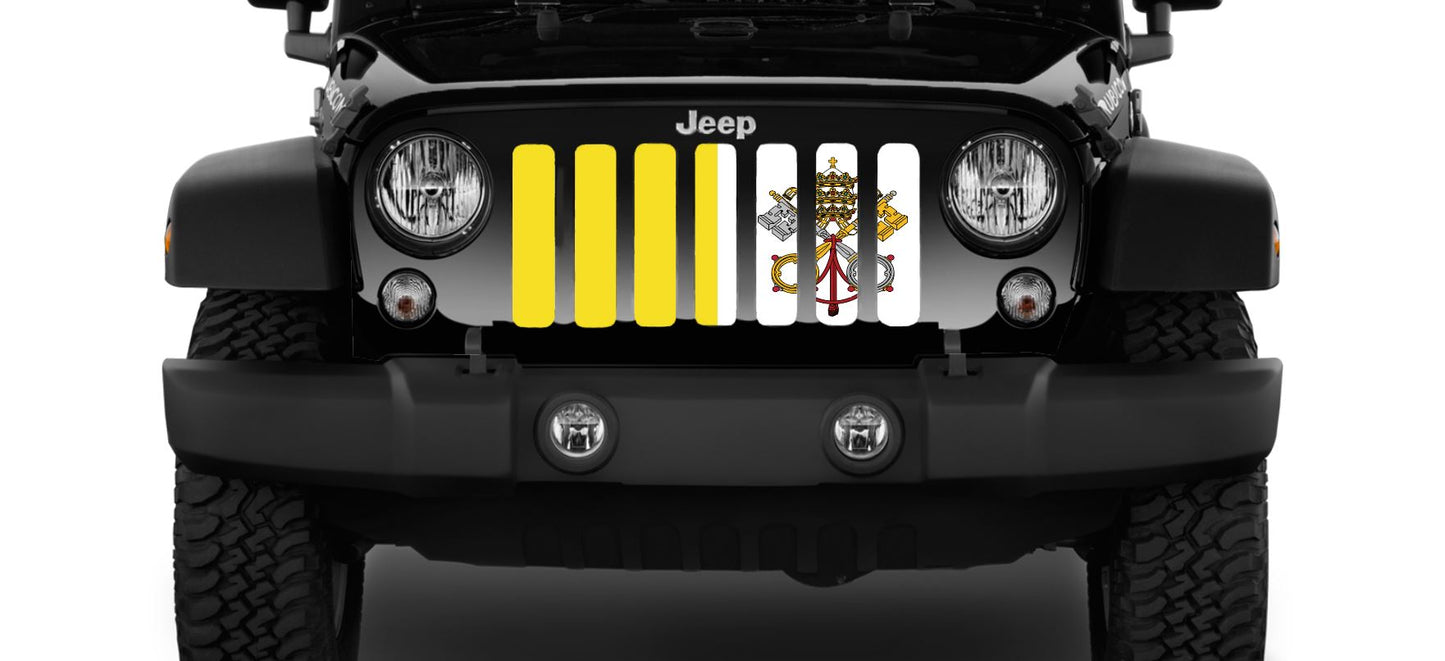 Vatican City Flag Grille Insert