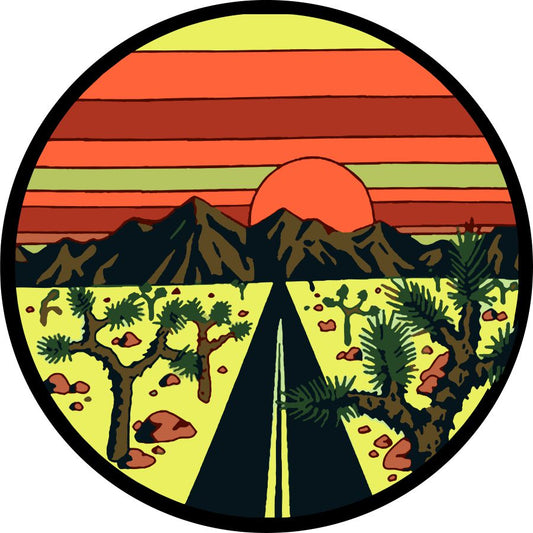 Vintage Desert Highway