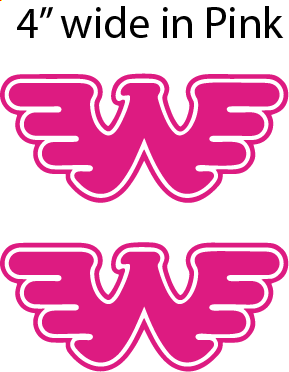 Custom Pink Decals