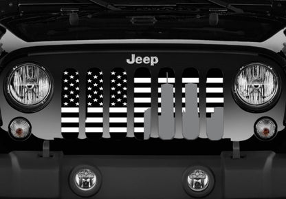 World Trade Center Black and White Tribute Grille Insert