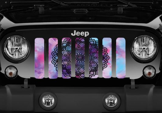 Watercolor Mandala Grille Insert