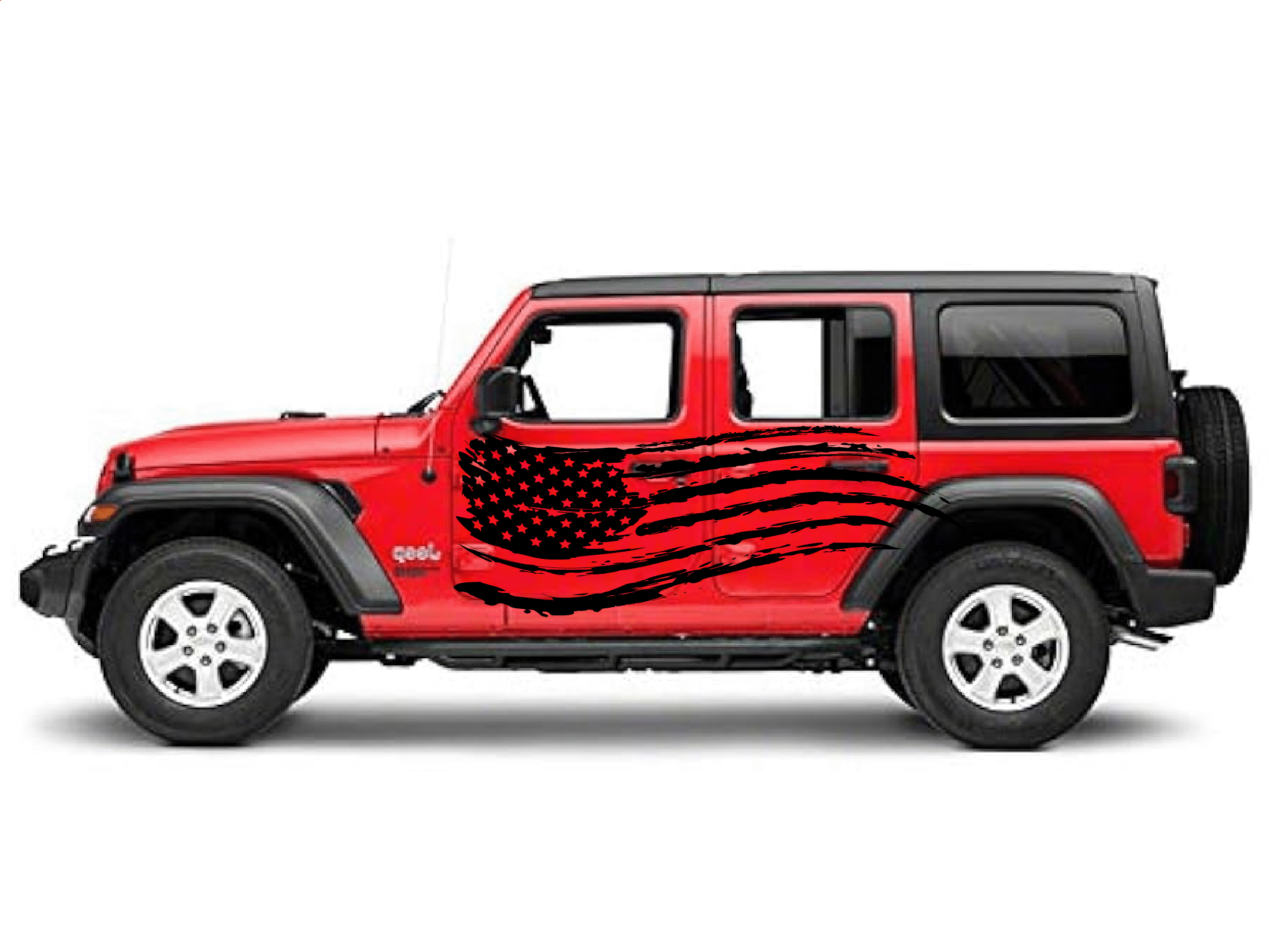 Waving Flag Side Graphics – That’s Ducked Up