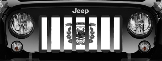 West Virginia Tactical State Flag Grille Insert