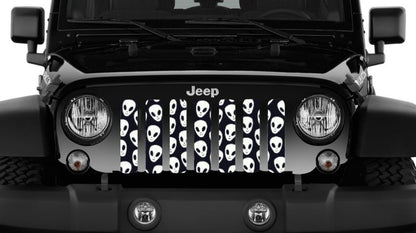 White Aliens Grille Insert