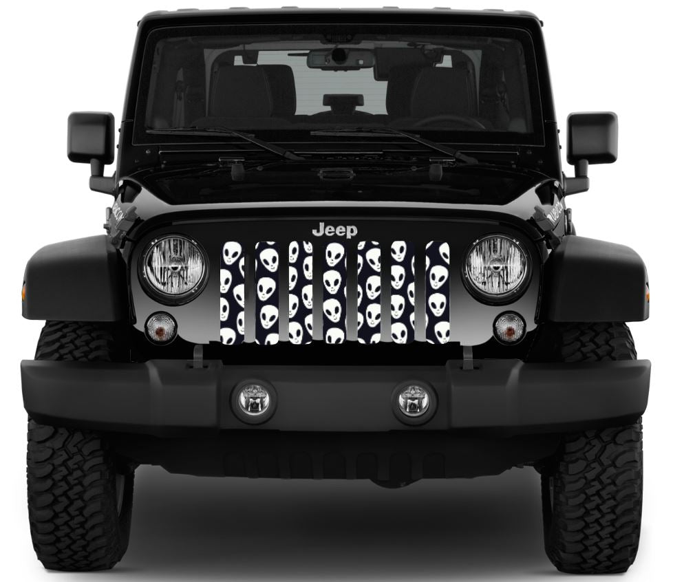 White Aliens Grille Insert