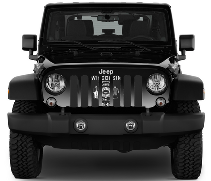 Wisconsin Tactical State Flag Grille Insert