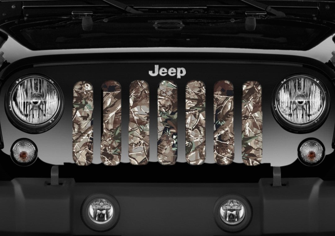 Woodland Camo Grille Insert