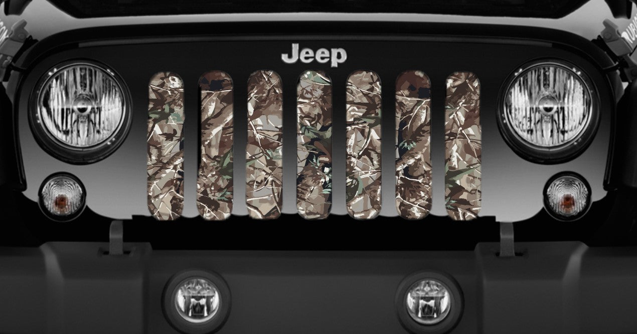 Woodland Camo Grille Insert